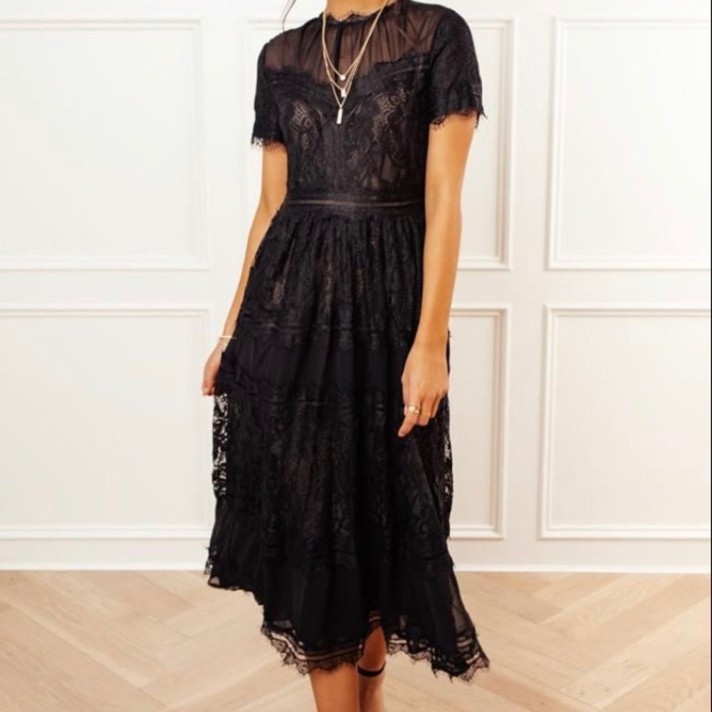 Formal lace dress